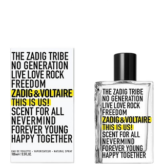 Zadig&Voltaire THIS IS US!This is Us! Eau de toilette 100ml unisex scatolato